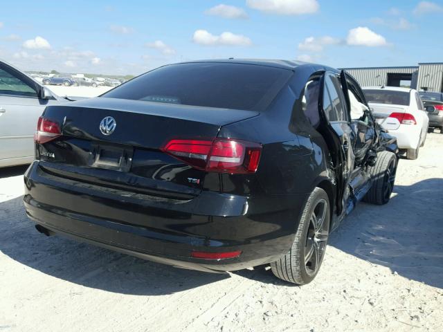 3VW267AJ4GM248117 - 2016 VOLKSWAGEN JETTA S BLACK photo 4