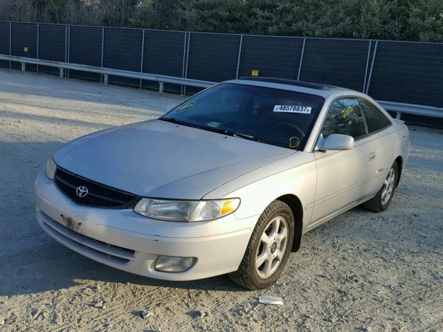 2T1CF22P8YC332061 - 2000 TOYOTA CAMRY SOLA SILVER photo 2