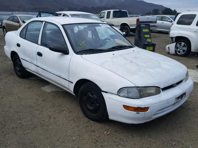 1Y1SK5265VZ419185 - 1997 GEO PRIZM BASE თეთრი ფოტო 1