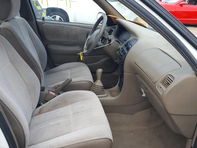 1Y1SK5265VZ419185 - 1997 GEO PRIZM BASE თეთრი ფოტო 5