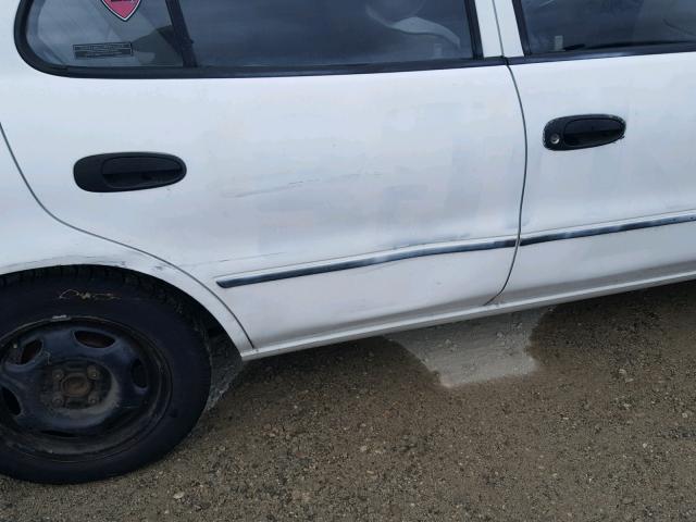 1Y1SK5265VZ419185 - 1997 GEO PRIZM BASE თეთრი ფოტო 9