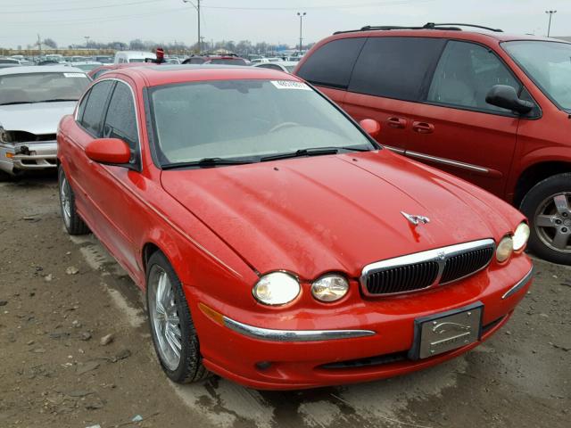 SAJEB52D23XD38545 - 2003 JAGUAR X-TYPE 2.5 RED photo 1