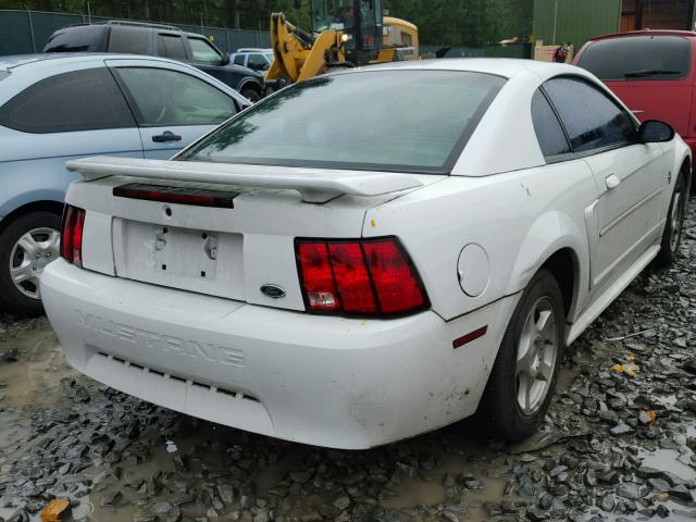 1FAFP40403F398284 - 2003 FORD MUSTANG WHITE photo 4