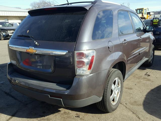 2CNDL63F576022858 - 2007 CHEVROLET EQUINOX LT GRAY photo 4