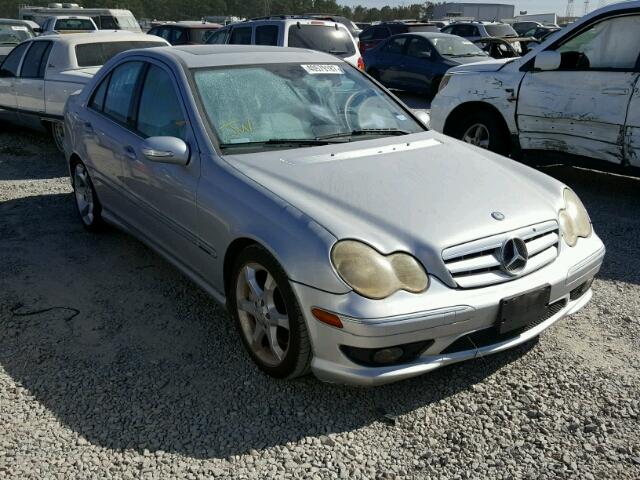 WDBRF52H37E026187 - 2007 MERCEDES-BENZ C 230 SILVER photo 1