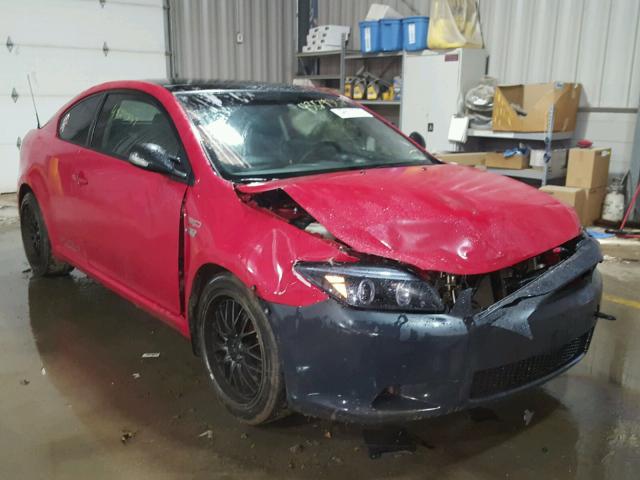 JTKDE177450060956 - 2005 SCION TC RED photo 1