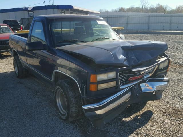 1GTEC14H9SZ562917 - 1995 GMC SIERRA C15 BLUE photo 1