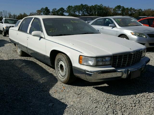 1G6DW52P3TR705689 - 1996 CADILLAC FLEETWOOD WHITE photo 1