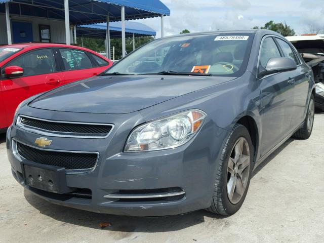 1G1ZH57B894165619 - 2009 CHEVROLET MALIBU 1LT GRAY photo 2