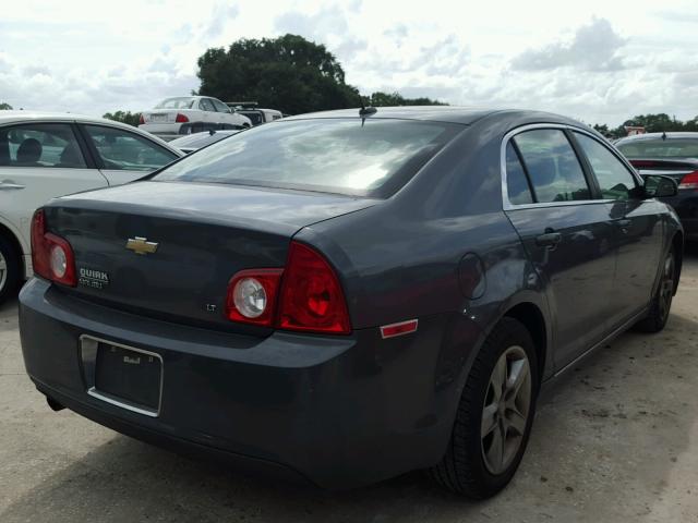 1G1ZH57B894165619 - 2009 CHEVROLET MALIBU 1LT GRAY photo 4