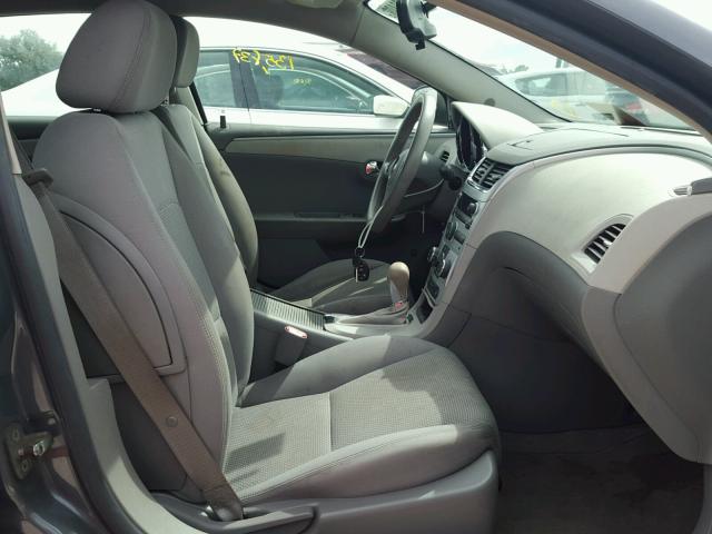1G1ZH57B894165619 - 2009 CHEVROLET MALIBU 1LT GRAY photo 5