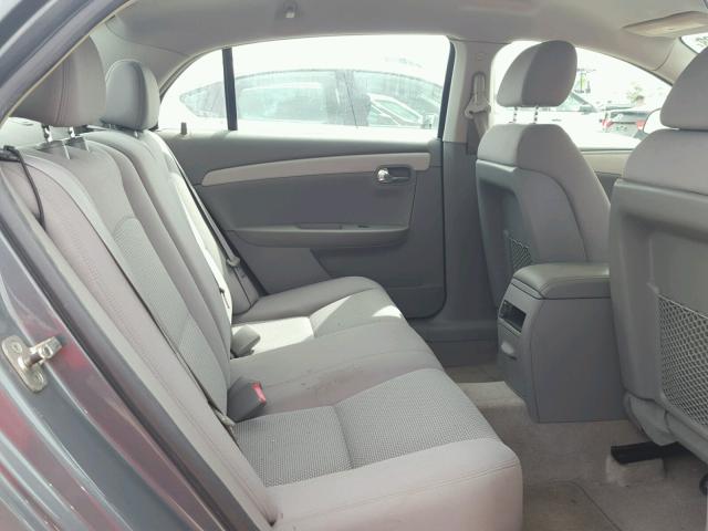 1G1ZH57B894165619 - 2009 CHEVROLET MALIBU 1LT GRAY photo 6