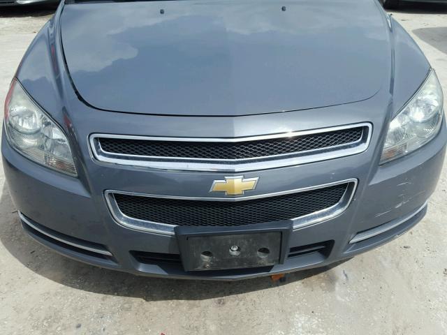 1G1ZH57B894165619 - 2009 CHEVROLET MALIBU 1LT GRAY photo 9