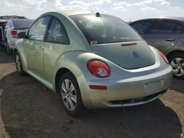 3VWPG31C39M507485 - 2009 VOLKSWAGEN NEW BEETLE Yaşıl foto 3
