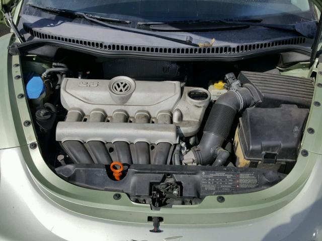 3VWPG31C39M507485 - 2009 VOLKSWAGEN NEW BEETLE Yaşıl foto 7