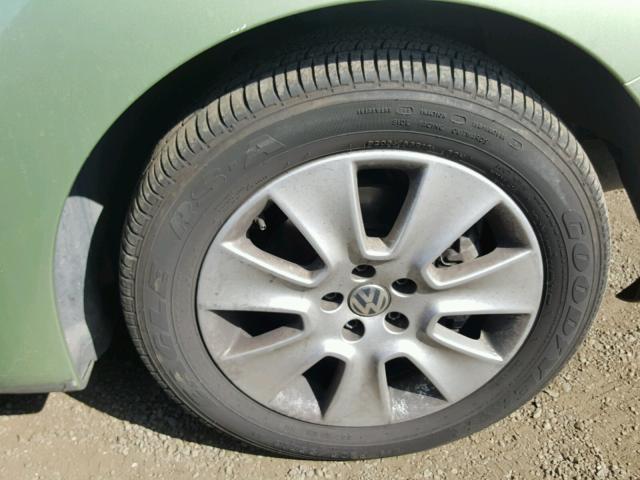 3VWPG31C39M507485 - 2009 VOLKSWAGEN NEW BEETLE Yaşıl foto 9
