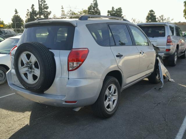 JTMZD33V575048952 - 2007 TOYOTA RAV4 SILVER photo 4