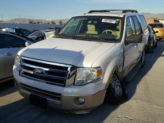 1FMJU1H51AEA53885 - 2010 FORD EXPEDITION WHITE photo 2