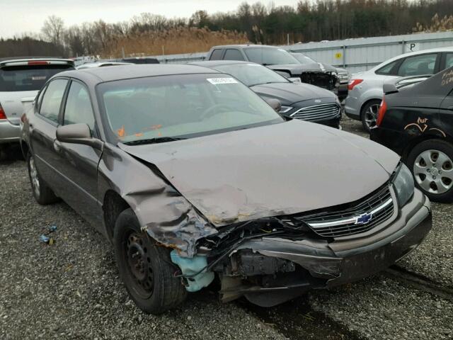 2G1WF52E839222111 - 2003 CHEVROLET IMPALA BROWN photo 1