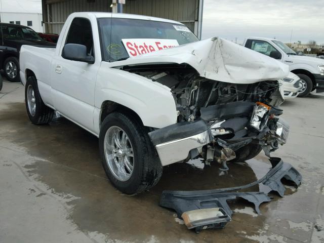 3GCEC14Z16G224782 - 2006 CHEVROLET SILVERADO WHITE photo 1