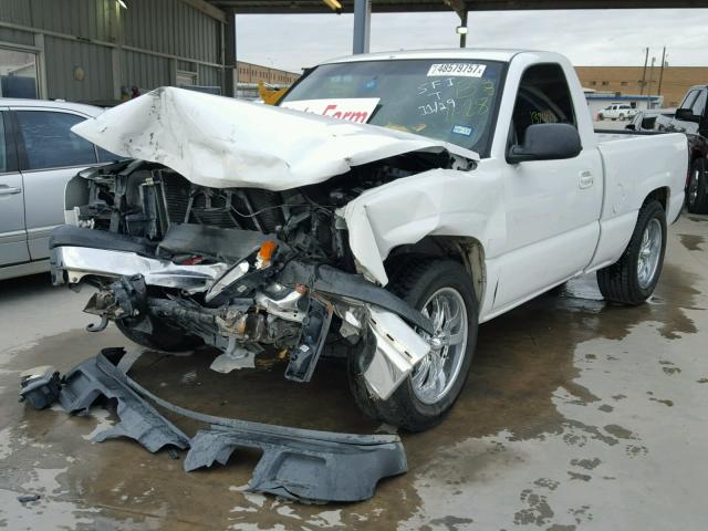 3GCEC14Z16G224782 - 2006 CHEVROLET SILVERADO WHITE photo 2