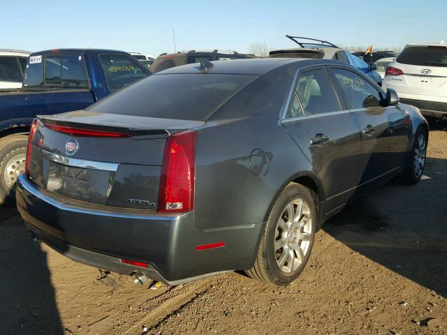 1G6DG577090166967 - 2009 CADILLAC CTS GRAY photo 4