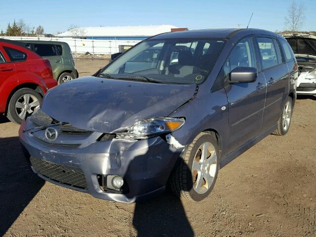 JM1CR293570138543 - 2007 MAZDA 5 BLUE photo 2