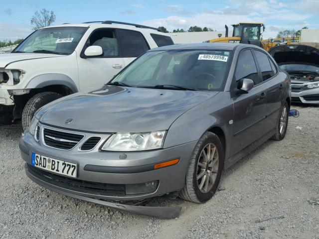 YS3FD49Y041027836 - 2004 SAAB 9-3 ARC GRAY photo 2