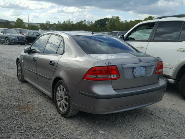 YS3FD49Y041027836 - 2004 SAAB 9-3 ARC GRAY photo 3