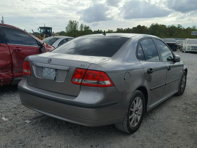 YS3FD49Y041027836 - 2004 SAAB 9-3 ARC GRAY photo 4