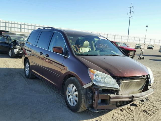 5FNRL38688B089063 - 2008 HONDA ODYSSEY EX MAROON photo 1