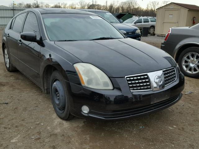 1N4BA41E04C909731 - 2004 NISSAN MAXIMA SE BLACK photo 1