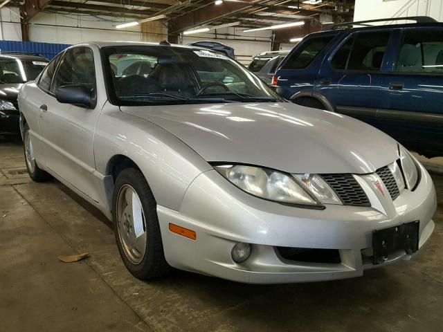 1G2JB12F637139040 - 2003 PONTIAC SUNFIRE SILVER photo 1