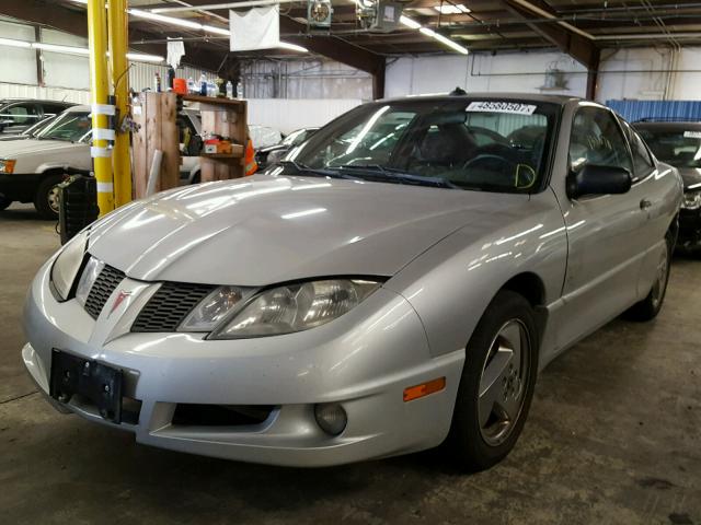 1G2JB12F637139040 - 2003 PONTIAC SUNFIRE SILVER photo 2