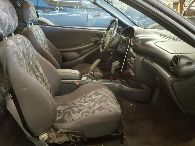 1G2JB12F637139040 - 2003 PONTIAC SUNFIRE SILVER photo 5