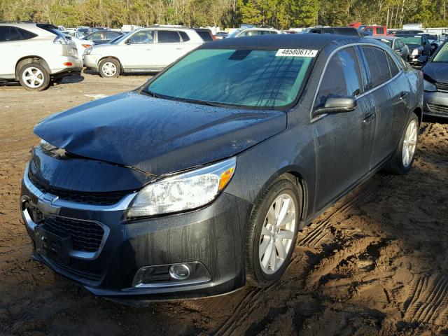 1G11E5SL3EF189640 - 2014 CHEVROLET MALIBU 2LT GRAY photo 2