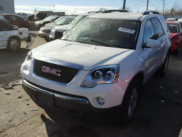 1GKEV23D69J102741 - 2009 GMC ACADIA SLT თეთრი ფოტო 2