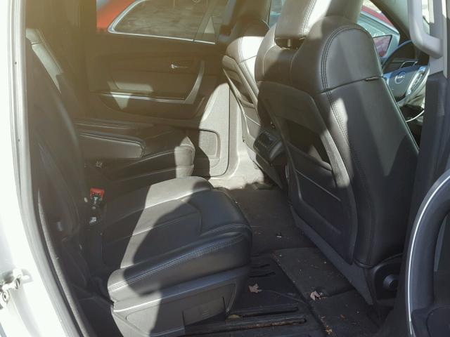 1GKEV23D69J102741 - 2009 GMC ACADIA SLT თეთრი ფოტო 6