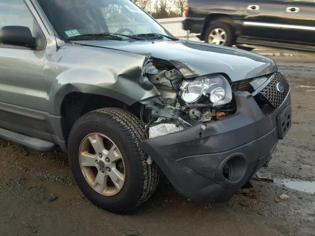 1FMYU93116KA45845 - 2006 FORD ESCAPE XLT GRAY photo 9