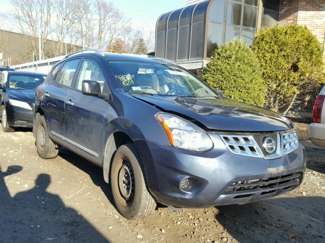 JN8AS5MV1EW711054 - 2014 NISSAN ROGUE SELE BLUE photo 1