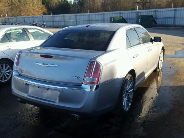 2C3CA6CT9BH522616 - 2011 CHRYSLER 300C GRAY photo 4