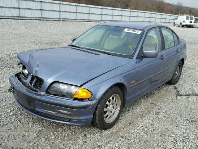 WBAAM3332XKC56901 - 1999 BMW 323I BLUE photo 2