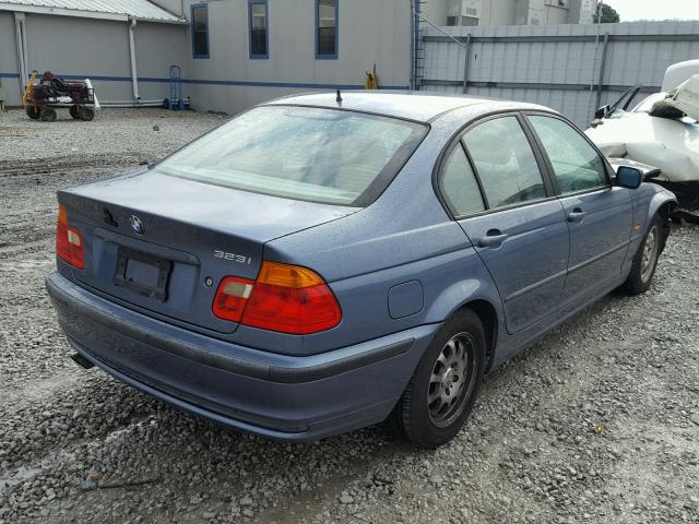 WBAAM3332XKC56901 - 1999 BMW 323I BLUE photo 4