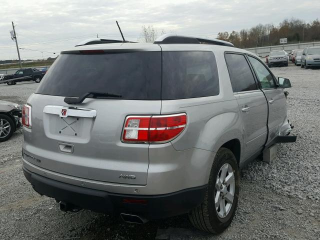 5GZEV23788J214699 - 2008 SATURN OUTLOOK XR ვერცხლისფერი ფოტო 4
