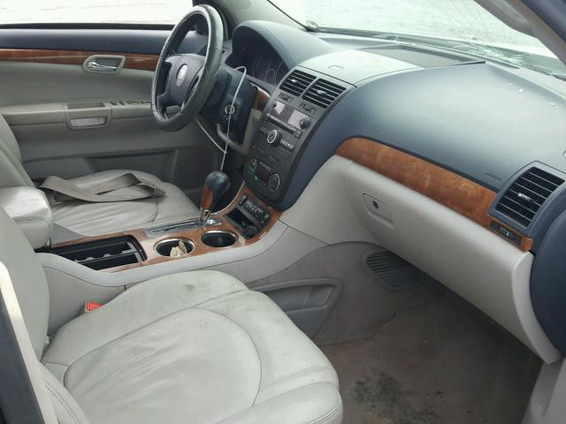 5GZEV23788J214699 - 2008 SATURN OUTLOOK XR ვერცხლისფერი ფოტო 5