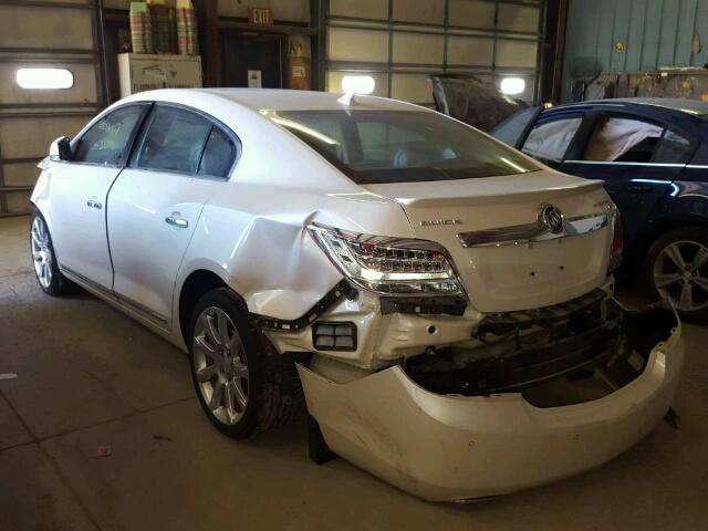 1G4GE5ED7BF209675 - 2011 BUICK LACROSSE C WHITE photo 3