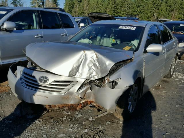 4T1BK46KX9U098023 - 2009 TOYOTA CAMRY SE SILVER photo 2