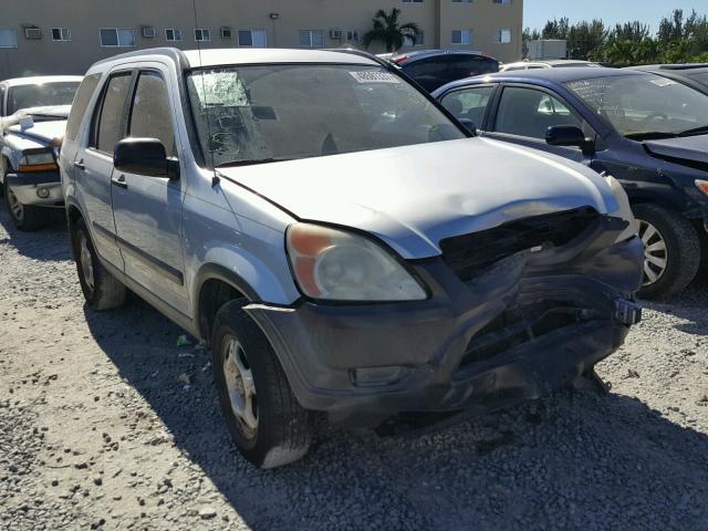 SHSRD68473U106241 - 2003 HONDA CR-V LX SILVER photo 1