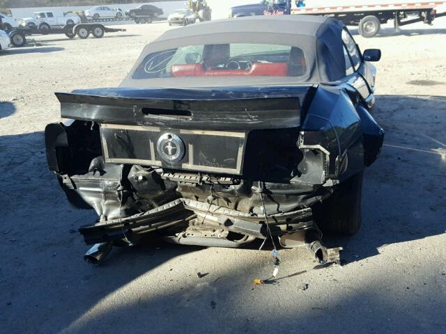 1ZVFT84N055198995 - 2005 FORD MUSTANG BLACK photo 9