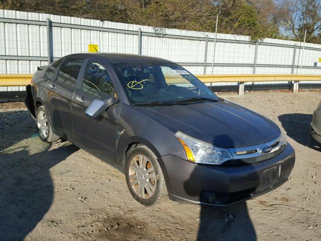 1FAHP37N49W235468 - 2009 FORD FOCUS SEL GRAY photo 1